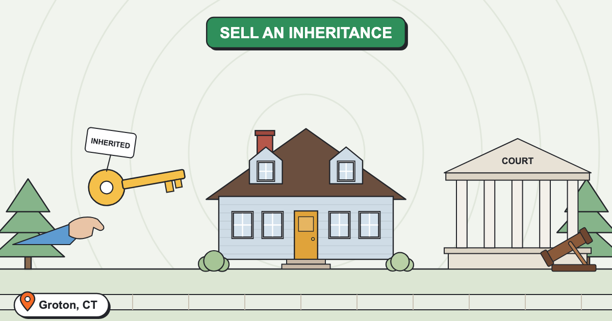Sell My Inherited house in Groton CT