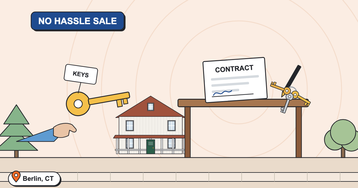 How To Sell Your House in Berlin CT Without ANY Hassle!
