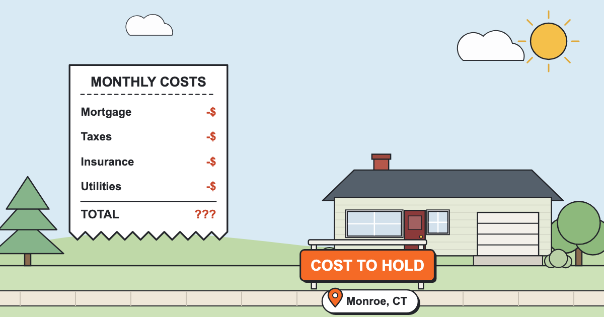 Carrying Costs of a Vacant House in Connecticut: A Monthly Worksheet With Real Monroe Numbers (2026 Guide)