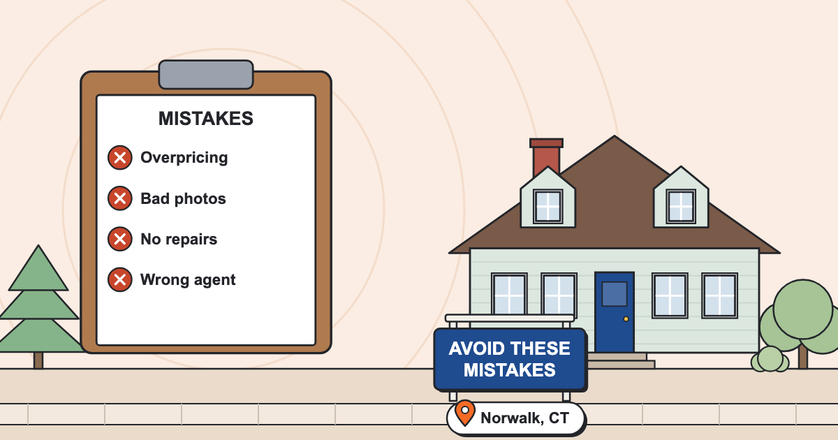 5 Mistakes Homeowners Make When Selling Their Homes In Norwalk CT