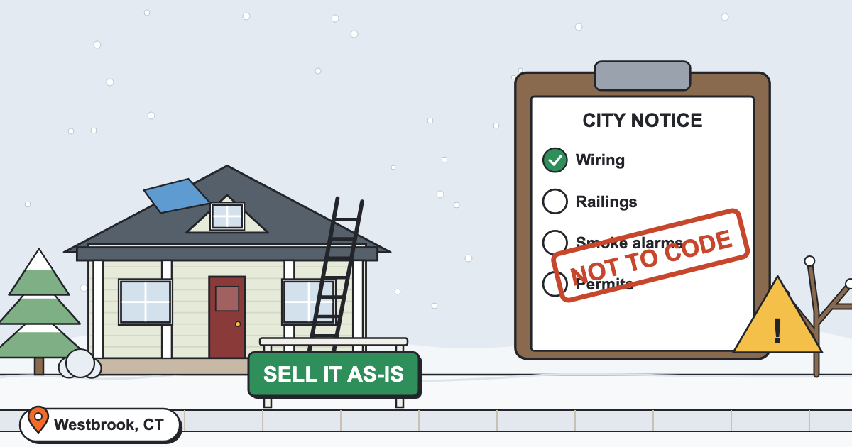 Sell a House With Code Violations in Connecticut: Open Permits, Unpermitted Work and Blight (2026 Guide)