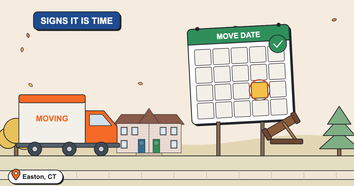 8 Signs It Is Time To Sell Your House In Easton CT